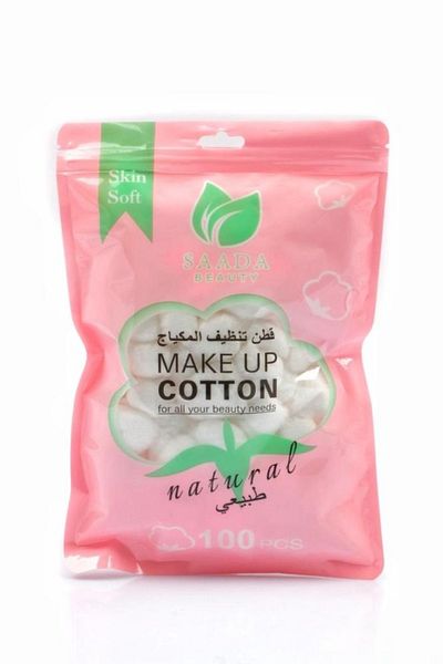 SAADA BEAUTY Cotton balls for makeup removal