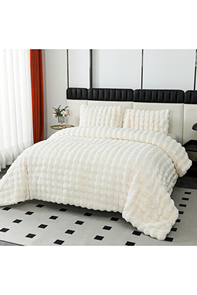 Bottega Home Loria Pelüş Yatak Örtüsü