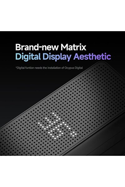 Generic مبرد هواء وحدة المعالجة المركزية Ocypus Iota A40، مبرد وحدة المعالجة المركزية أحادي البرج مع شاشة رقمية، 4 أنابيب حرارية، صامت 12