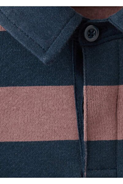 MANGO Baby Polo yaka desenli sweatshirt