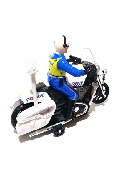 Shem Polis Motosikletli Pilli Işıklı Sesli Hareketli