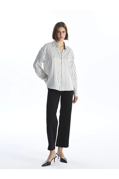 LC Waikiki Lcw Jeans Black Wideleg Women's Jean Pants