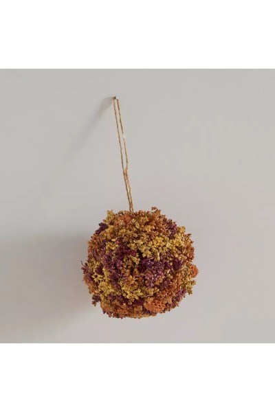 Home Box Caven Autumn Arrangement Hanging Ball - 9x9x19.5 cm