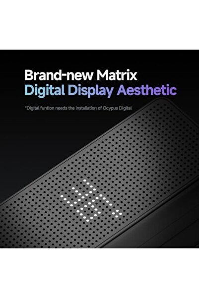 Generic مبرد هواء وحدة المعالجة المركزية Ocypus Iota A40، مبرد وحدة المعالجة المركزية أحادي البرج مع شاشة رقمية، 4 أنابيب حرارية، صامت 12