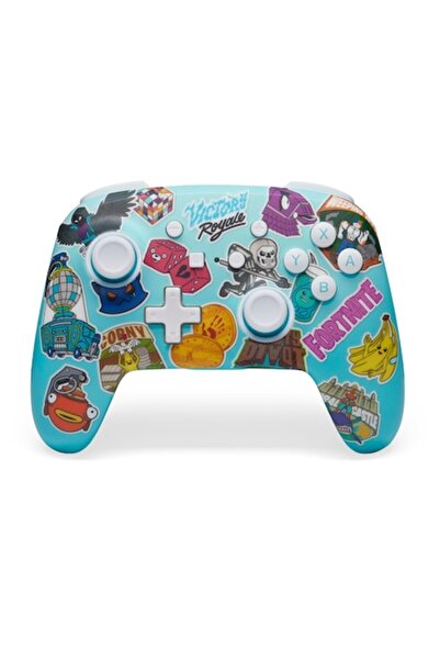 Powera Controller fara fir, Enhanced Wireless, Nintendo Switch/Lite/OLED, Fortnite: Sticker Mania