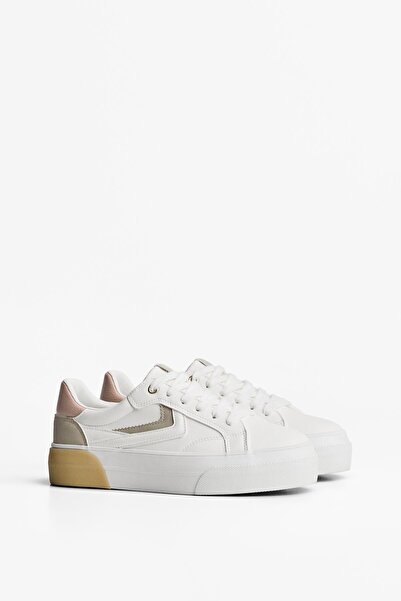 Bershka Contrast trainers