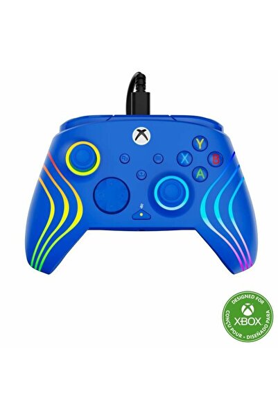 Turtle Beach Controler Xbox One Turtle Beach, ergonomic, albastru, cablu USB 3m