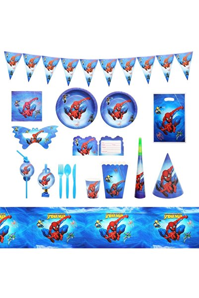 One Derya Set party accessories Spiderman 146 pcs
