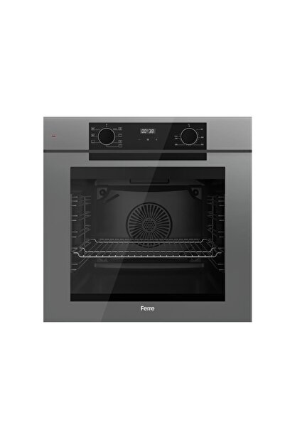 Ferre Grey FryArt Ankastre Set ( QEP63CPR - SC408-WFA - D082-SA ) A++ Sessiz Davlumbaz - 65 cm Ocak