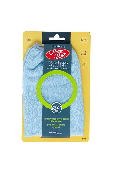 Homemate Home Mate Exfoliating Bath Scrub Standard LH21 – 1 Pc, Soft & Durable, Full Body Care