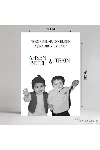 Sestasarmm Fotoğraflı Karşılama Panosu, Çocukluk Fotoğrafı, Düğün, Nişan, Doğ...