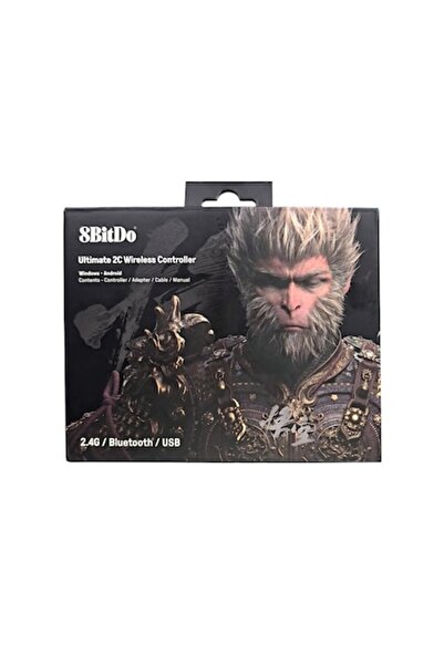 8Bitdo Controler Ultimate 2c 2.4g, Pad fără fir Black Myth Wukong pentru PC