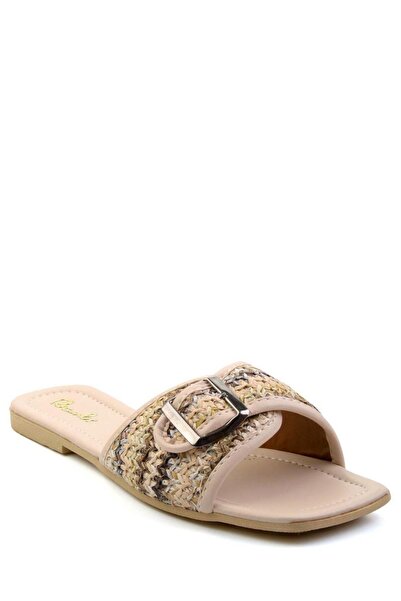 FREEDOM STOREE Revin Beige Skin Slippers