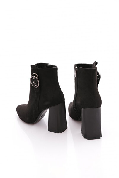 DGN 220 Kadin Aksesuarli Topuklu Bot