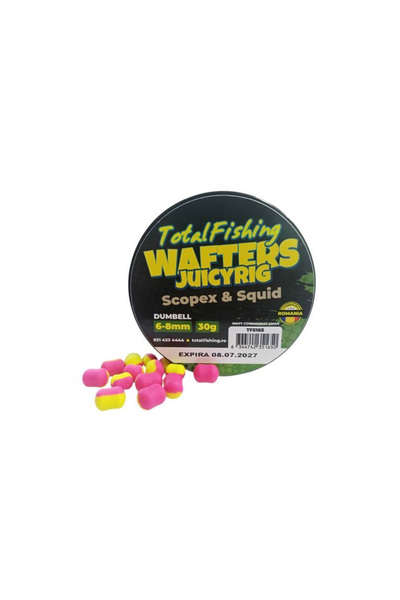 TotalFishing Wafters JuicyRig Scopex & Squid 6-8mm
