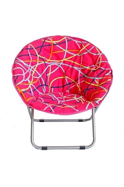 GO2CAMPS Kids Camping Chair with Cushion Padded Seats | Child Camping Chair | Moon Camping Chair Lig