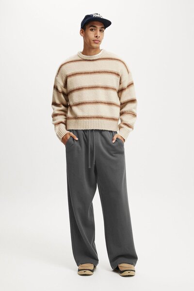Madmext Smoked Relaxed Fit Men's Sweatpants E6578