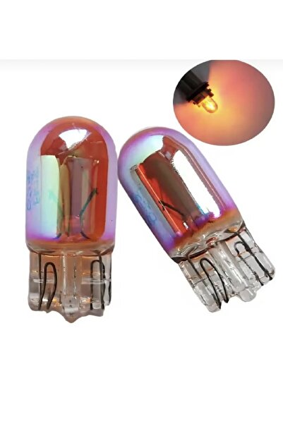 Point Diadem Dipsiz T10 Park Ampul Colormatik 2 Adet 12V 5W