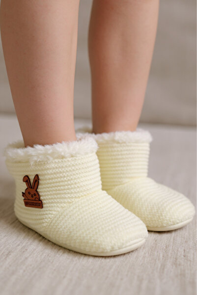 Tuabella Knitwear Wellsoft Anti-Slip Sole Baby Slippers Booties