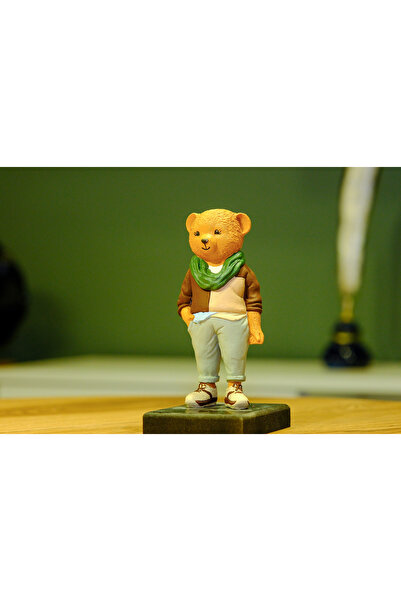 GRAMOFY E-TİCARET TEDDY BEAR BİBLO KOLEKSİYONU- (GREENKASKOL) POLYESTER DEKOR...