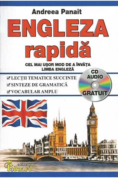 Editura Eduard Engleza rapida (contine CD), Andreea Panait