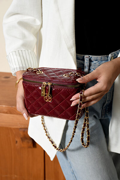 Ebitte Woman Bags Вишита розкішна та стильна сумка через плече з сітчастого ланцюжка