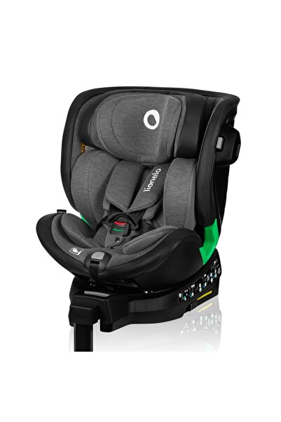 Lionelo Scaun auto, Lionelo, Harmony i-Size, Rotire 360 grade, Gri inchis
