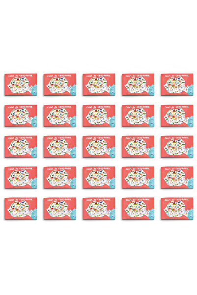 Katartis Pachet 25 caiete geografie, 24 file