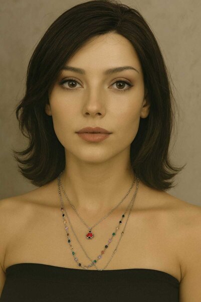 BESMYAR JEWELS طقم قلادات نسائية مكون من 3 قطع – قلادة Y مرصعة بالأحجار ونموذ...