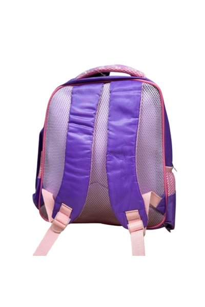 Disney Frozen Girls’ School Backpack – Purple & Pink, Multi-Pocket Design with Comfortable Shoulder Straps