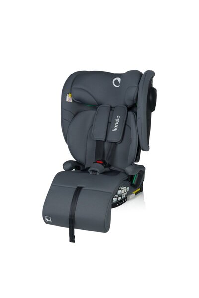 Lionelo Scaun auto pliabil, Lionelo, Nelly, i-Size, Conform cu ECE R129, Gri