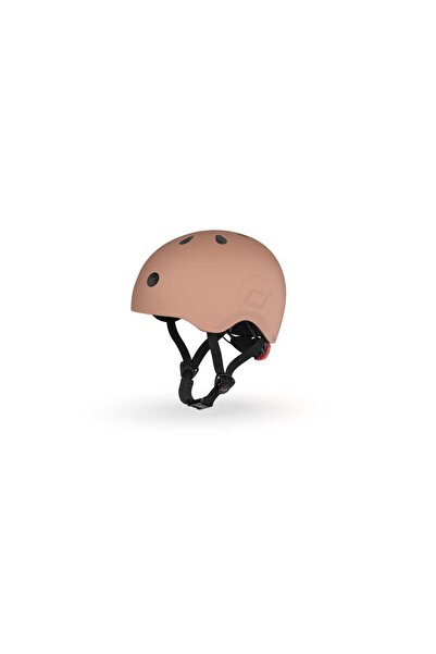 SCOOT AND RIDE Helmet Çocuk Kaskı S-M Mocha 190605-00828