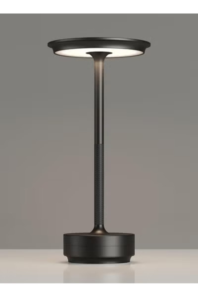 Taimi Rechargeable Wireless,3 Colors Lamp with ,Dimmable Night Light,black