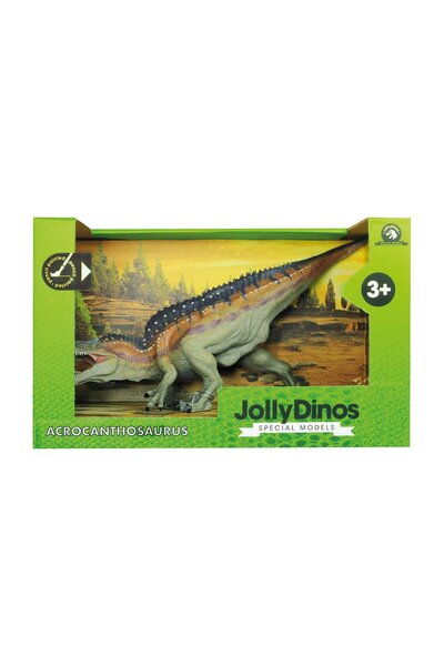 Jolly Dinosaur Collection Figurine - Acrocanthosaurus, height 11 cm, length 25 cm