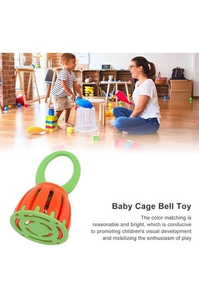 MegArya Baby Cage Ring Orff Plastic Percussion Music Instruments for Babies