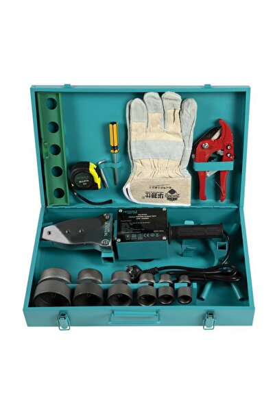 DETOOLZ Trusa pentru sudat tevi PPR Detoolz, DZ-EI104, 2000 W, tevi 20-63 mm,...