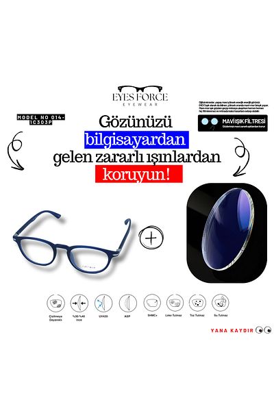 Eyes Force Bluecat Blue Light Protection Glasses 014-1