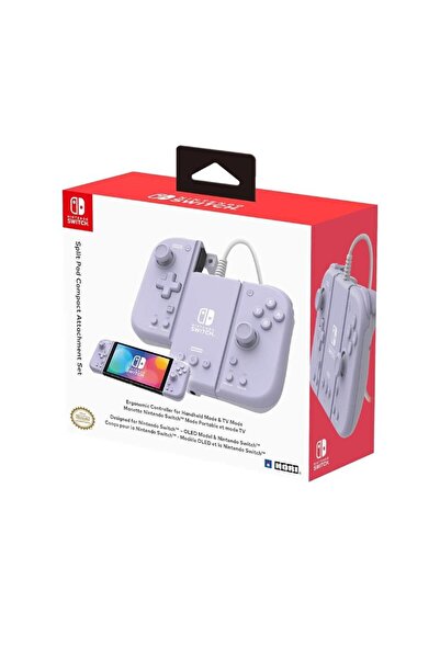 Hori Controller Split Pad Compact Attachment Lavender