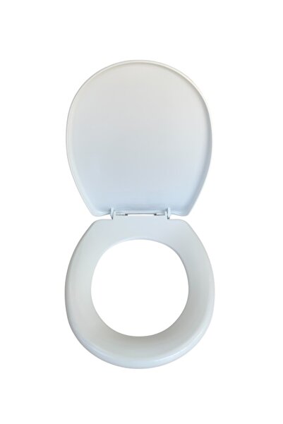 Saban Plastik Akdeniz Seat Klozet Kapağı – Dayanıklı, Hijyenik, Kolay Montajlı, Standart Ölçü (43x36 cm)