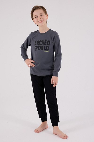 HAUSEkids 2-8 Years Adventures World Boy's Suit-Space Grey