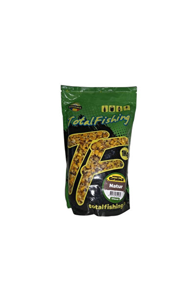 TotalFishing Porumb fiert cu seminte GrainZ, Natur, 1kg