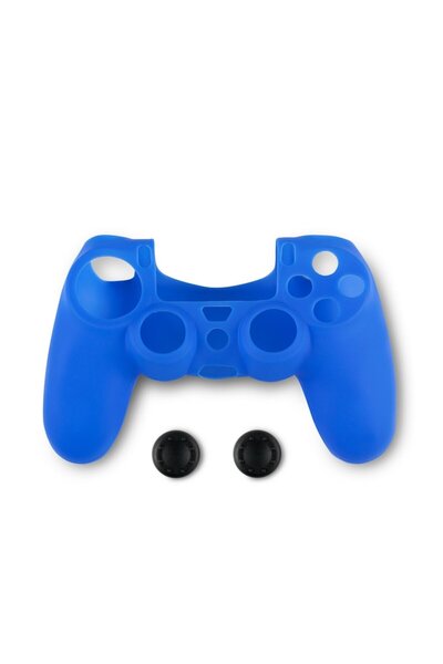 Spartan Gear Protective silicone case Spartan Gear, anti-slip, for PS4, blue
