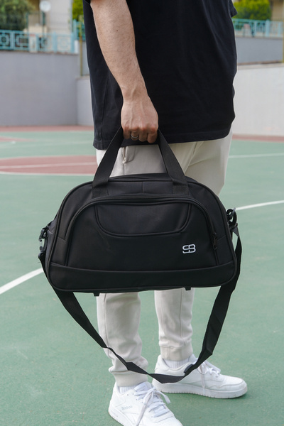 Solo Bag Black Waterproof Bottom Protection Pad Sports Fitness Running and Travel Bag 40 cm