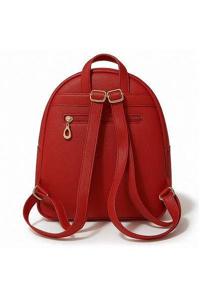 ORAMI LADIES BACK PACK WITH ADJUSTABLE SHOULDER STRAP PU LEATHER