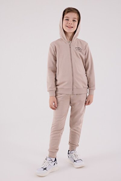 HAUSEkids 9-15 Years Advanture Montana Boy's Suit-Sand