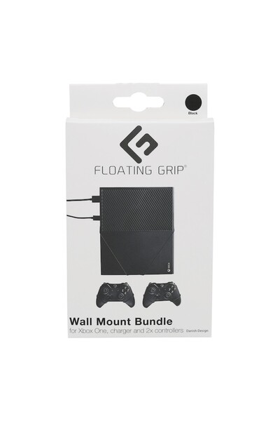 OEM Floating Grip Wall Mount for Xbox One Bundle Black