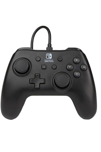 Powera Controller cu fir, PowerA, Pentru Nintendo Switch, Negru