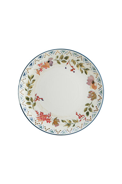 Bonna Spring Gourmet 17 cm 12 Adet Porselen Düz Tabak