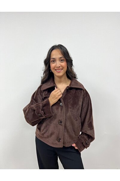 VAZIRADK Buttoned Short Coat