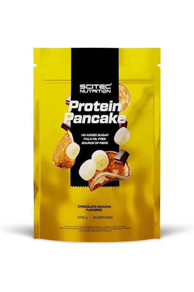 Scitec Nutrition فطيرة بروتين من سايتك نيوتريشن - شوكولاتة وموز - 1036 جم